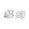 Alloy and Rhinestone Pendants PALLOY-T092-16P-2