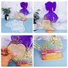 Pregnant Woman with Heart Picture Frame Food Grade Silicone Molds SIMO-PW0001-404-3