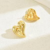 Stylish Heart 201 Stainless Steel Stud Earrings LD8214-2-2