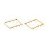201 Stainless Steel Linking Rings X-STAS-C030-08B-G-2