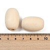 Wood European Beads WOOD-F017-04-3