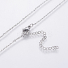 304 Stainless Steel Chain Necklaces NJEW-O108-40P-4