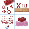 Glitter Hotfix Rhinestone Iron on Patches DIY-CD0001-10C-12