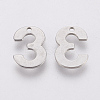 Tarnish Resistant 201 Stainless Steel Charms STAS-F175-01P-3-1