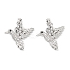 Brass Micro Pave Clear Cubic Zirconia Pendants KK-G533-07E-P-1