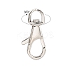 Tarnish Resistant Polished 316 Surgical Stainless Steel Large Lobster Claw Swivel Clasps STAS-R072-27-3