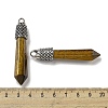 Natural Tiger Eye Pointed Big Pendants G-F766-02AS-01-3