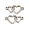 Non-Tarnish 201 Stainless Steel Connector Charms STAS-K251-083P-1
