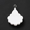 Christmas Opaque Resin Pendants LS-RESI-G043-A08-4
