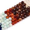 Natural Mixed Gemstone Beads Strands G-D080-A01-02-19-4