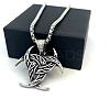European 304 Stainless Steel Viking Trinity Knot Pendant Necklaces ND3231-5