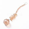 Crystal Teardrop Beaded Wall Hanging Decoration Pendant Decoration LS-HJEW-G019-01A-2