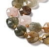 Natural Mixed Rutilated Quartz Beads Strands G-NH0004-008-4