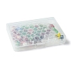 Christmas Theme Handmade Lampwork with Transparent Glass Bead Set DIY-FS0006-97-6