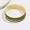 Real 18K Gold Plated Brass Multi Layer Wrap Bracelets RM1445-7-1