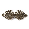 Brass Filigree Hair Barrette LS-OHAR-PW0001-201AB-1