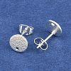 304 Stainless Steel Stud Earring Findings STAS-Z021-A-01S-2