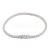 925 Sterling Silver Micro Pave Cubic Zirconia Tennis Bracelets for Women BJEW-C117-01A-P02-4