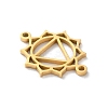 304 Stainless Steel Hollow Chakra Links LS-STAS-S149-05D-2