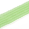 Transparent Glass Beads Strands GLAA-T032-T4mm-MD17-1
