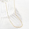 925 Sterling Silver Cable Chains Necklace for Women STER-I021-05G-2