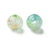 Transparent Crackle Acrylic Beads DACR-D300-01E-10mm-2
