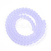 Transparent Glass Beads Strands GLAA-T032-T4mm-MD01-2