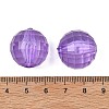 Transparent Acrylic Beads TACR-NH0001-H-19-3