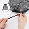 Polyester Mesh Drawstring Storage Bags LS-ABAG-WH0044-49C-3