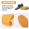 2 Pairs 2 Colors Anti Skid Rubber Shoes Bottom Heel Sole FIND-CA0011-05-4