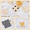 30Pcs Wooden Cup Mats AJEW-CN0002-10-6