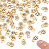 60Pcs Brass Micro Pave Cubic Zirconia Charms KK-UN0006-83G-1