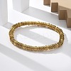 304 Stainless Steel Stretch Bangles for Women LS-BJEW-P315-02B-G-2