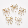 ABS Plastic Imitation Pearl Pendants X-PALLOY-S179-03-1