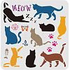 Plastic Reusable Drawing Painting Stencils Templates DIY-WH0172-294-1
