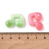Printed Opaque Resin Cabochons RE-CBABBBE-02-3
