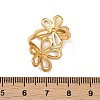 304 Stainless Steel Open Cuff Rings for Women RJEW-K296-02G-5