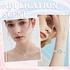 20Pcs Tibetan Style Alloy Linking Rings TIBE-SC0001-96-5