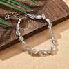 Natural Labradorite Chips Bracelets for Women BJEW-H623-01S-06-2