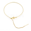 Brass Slider Bracelet/Bolo Bracelet Making BJEW-Z008-04G-1