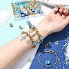 DIY Marine Theme Resin & Alloy Enamel Bead European Bracelet Making Kits DIY-FS0006-87-8