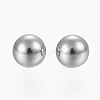 Non-Tarnish 201 Stainless Steel Stud Earring Findings LS-STAS-G179-39P-C-1