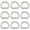 304 Stainless Steel D Rings STAS-CP0001-05A-6