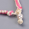 Waxed Polyester Braided Cord Bracelets BJEW-JB04342-04-3