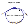 5Pcs Nylon Thread Bracelets BJEW-FS00020-4