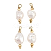 Natural Baroque Keshi Pearl Pendants PA-CBA0A45-04G-1