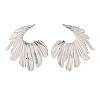 304 Stainless Steel Stud Earrings for Women EJEW-K306-11P-4