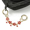 Zinc Alloy Spring Gate Rings Bag Extension Chains AJEW-BA00142-01-3