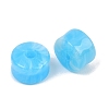 Two-Color Opaque Acrylic Imitation Gemstone Beads AC-CBA3EFE-02L-3