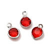 304 Stainless Steel with Glass Charms STAS-G305-11P-05-3